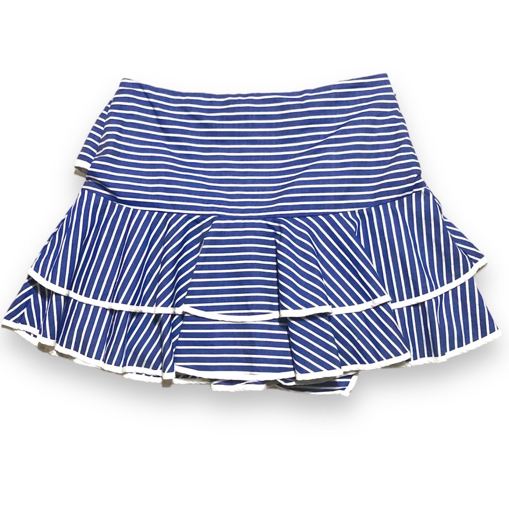 Do + Be Striped Tiered Skirt Size L